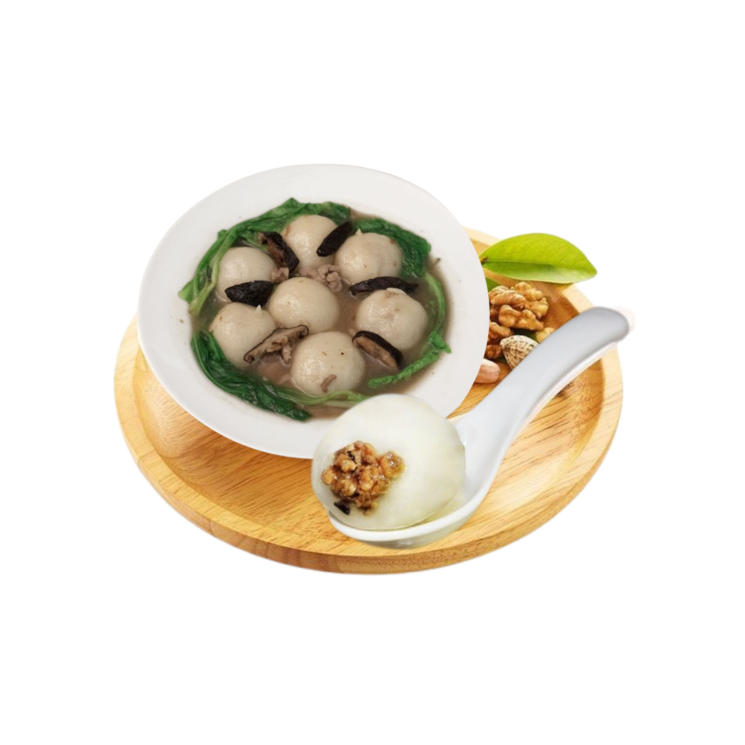 手工鮮肉湯圓